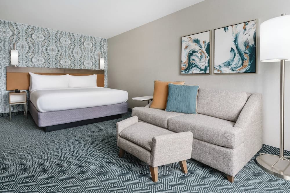 Room, 1 King Bed with Sofa bed, Balcony