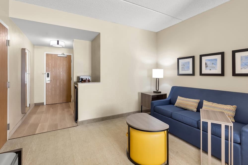 Suite, Non Smoking (1 King, Accessible + 2 person sofabed)