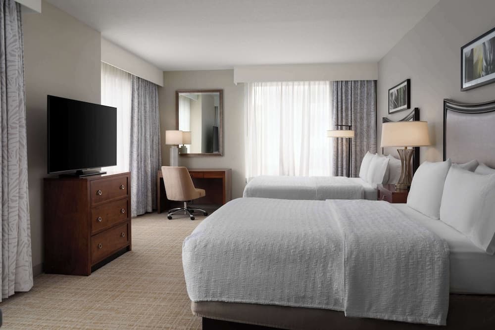 Room, 2 Queen Beds, Non Smoking, Refrigerator & Microwave (Wet Bar)