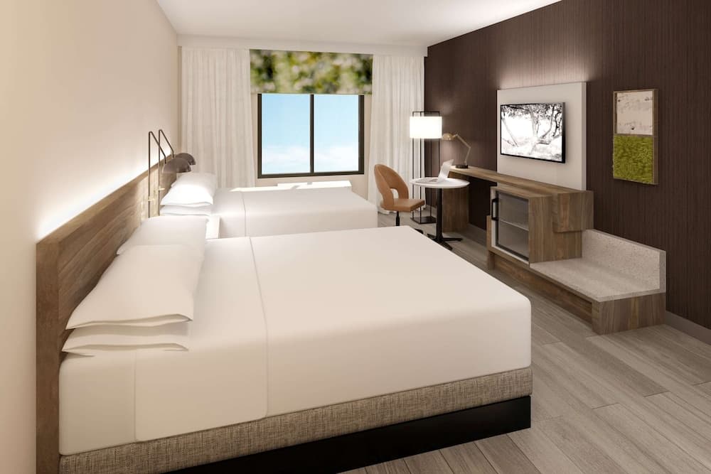 Room, 2 Queen Beds, Accessible, Non Smoking (Mobility,tub w grab bars)
