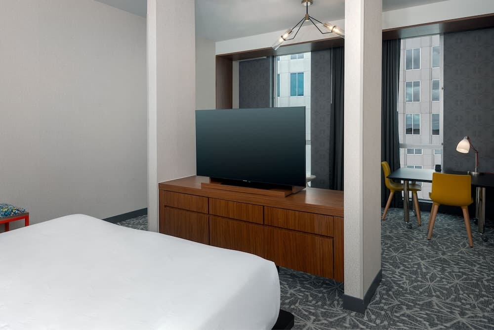 Suite, 1 King Bed (Mobility/Hearing Access, Roll-in Shwr)